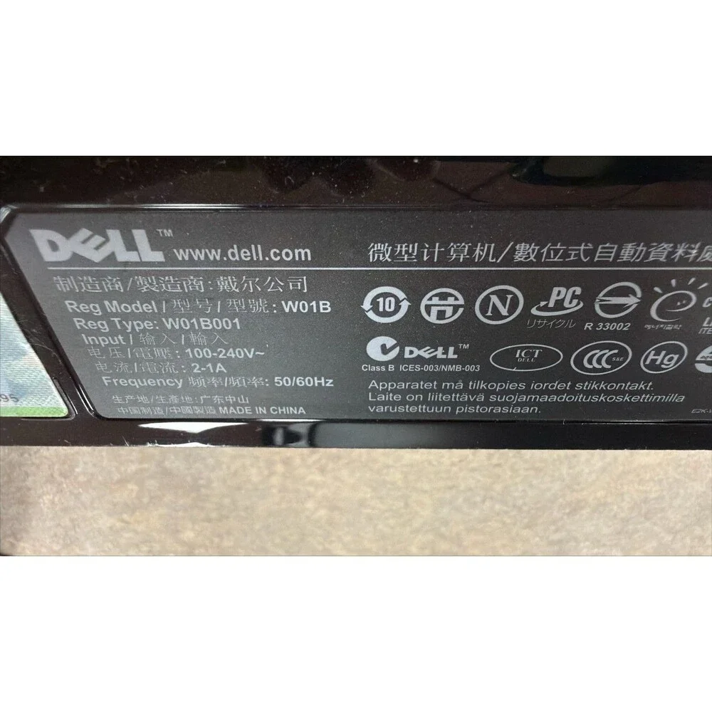 Dell All-In-One computer W01B